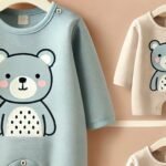 rs 149 bear design long-sleeve baby jumpsuit thespark shop